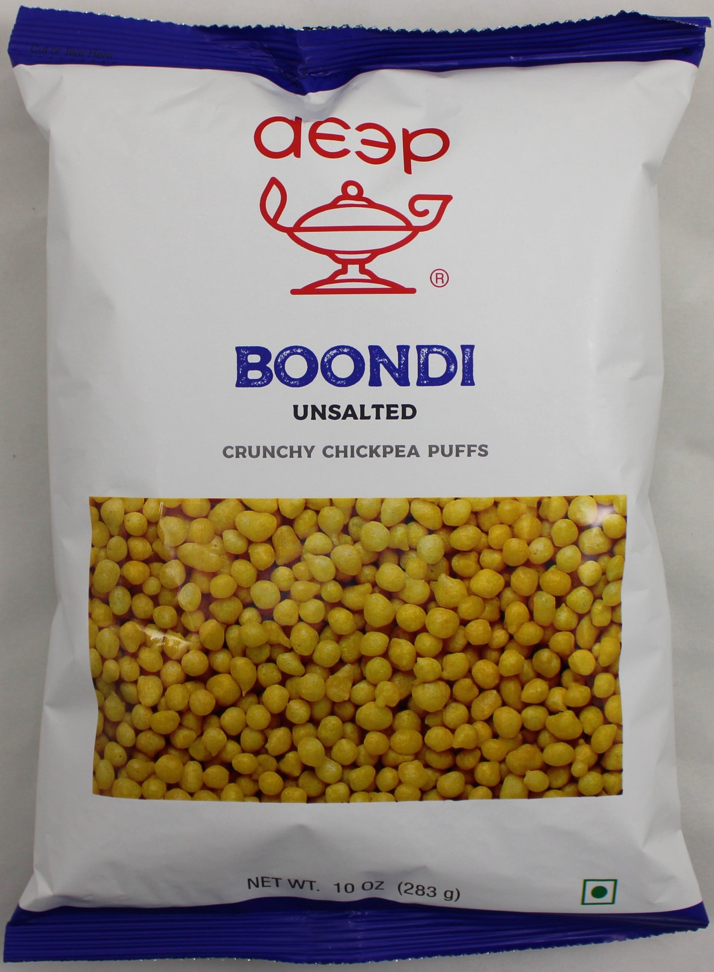 Wholesale Deep Plain Boondi Unsalted 10 OZ- Bulk
