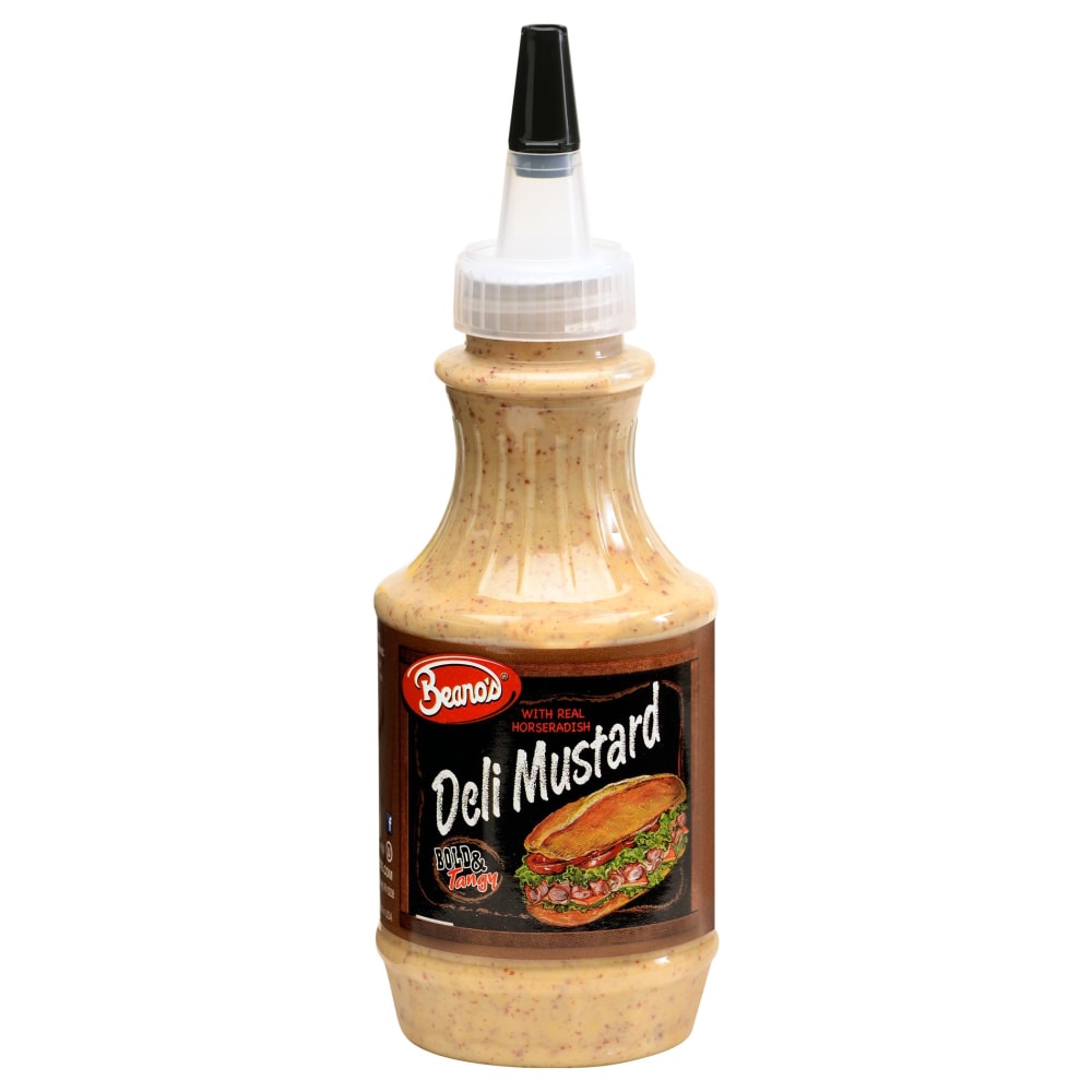 Wholesale Beano Deli Mustard Sauce 8 OZ- Bulk