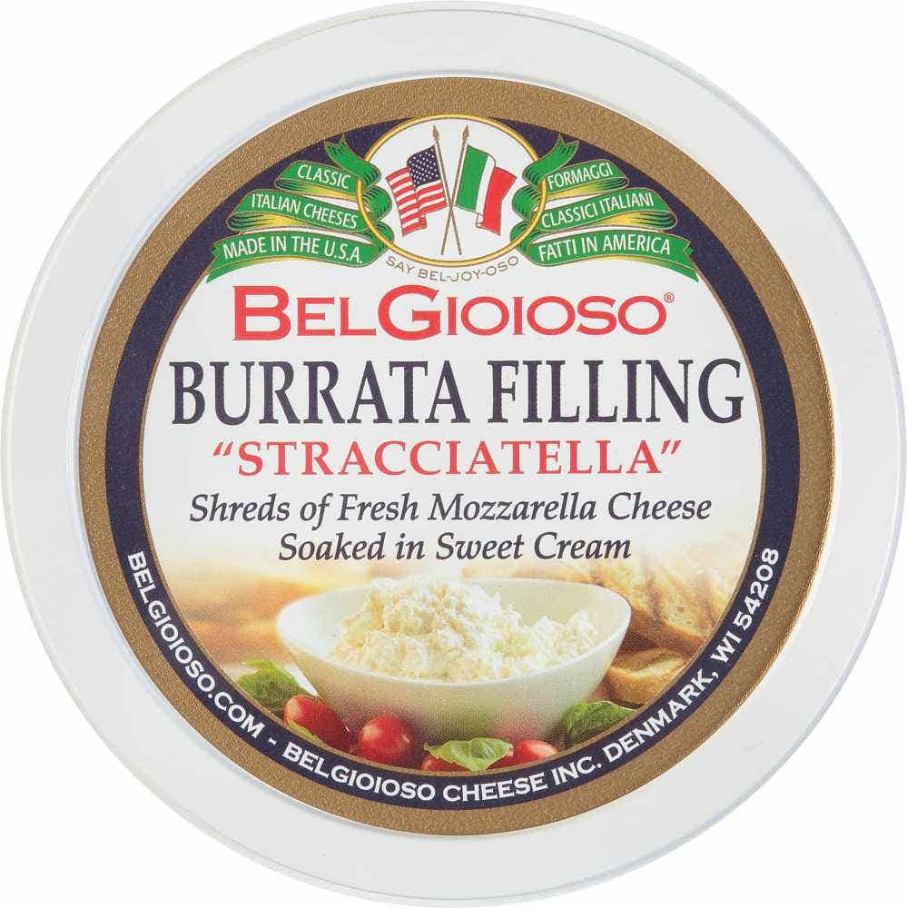 Wholesale BelGioioso Burrata Filling 'stracciatella' Cups 8 Oz- Bulk