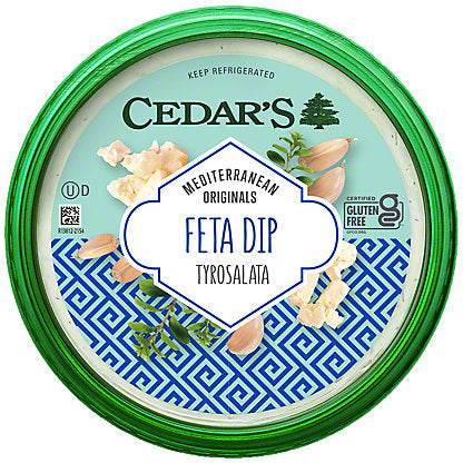 Wholesale Cedar's Mediterranean Tyrosalata Feta Dip 8oz Pack- Bulk