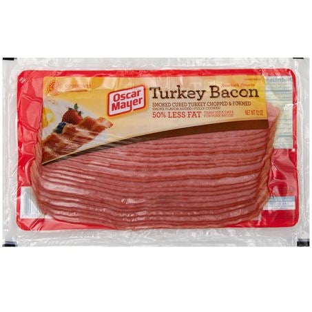 Wholesale Oscar Mayer Each Turkey Bacon- Bulk