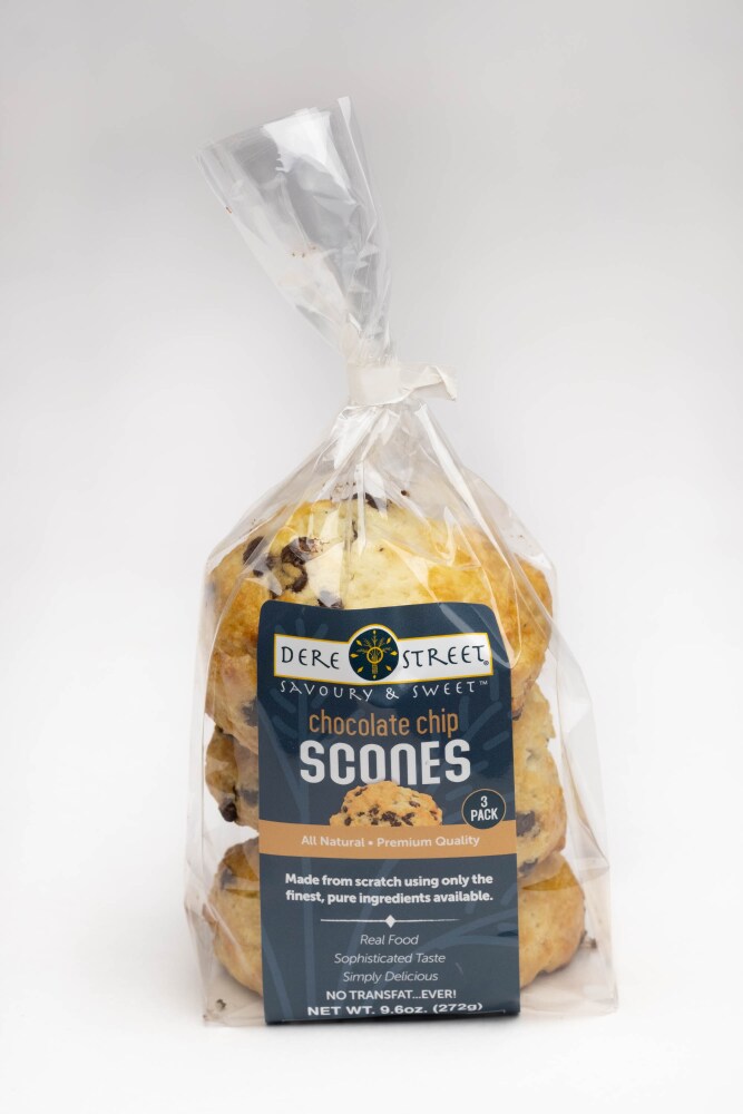 Wholesale Dere Street Case 4Oz Chocolate Chip Scone- Bulk