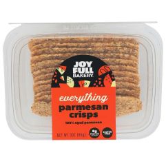 Wholesale Joyfull Everything Parmesan Crisps 3 Oz- Bulk