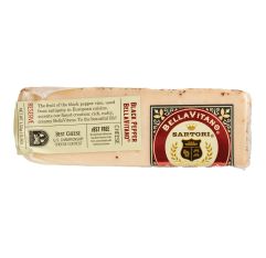Wholesale Sartori Black Pepper Bellavitano Wedge 5.3 Oz- Bulk
