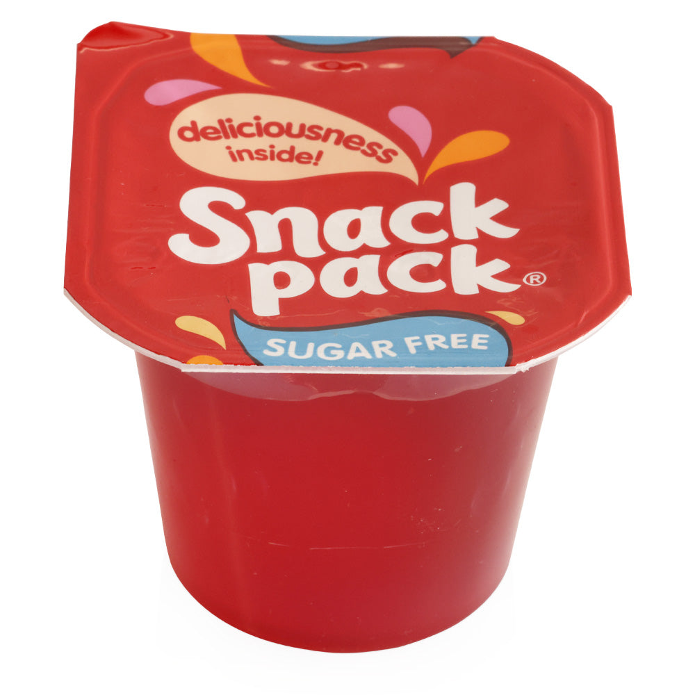 Wholesale Hunts Each Sugar Free Cherry Gelatin Snack Pack- Bulk
