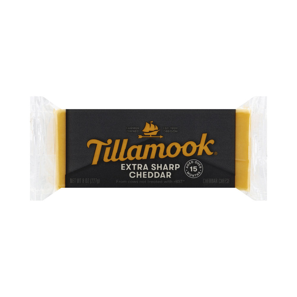 Wholesale Tillamook X-Shrp Colored Bar 8Oz- Bulk