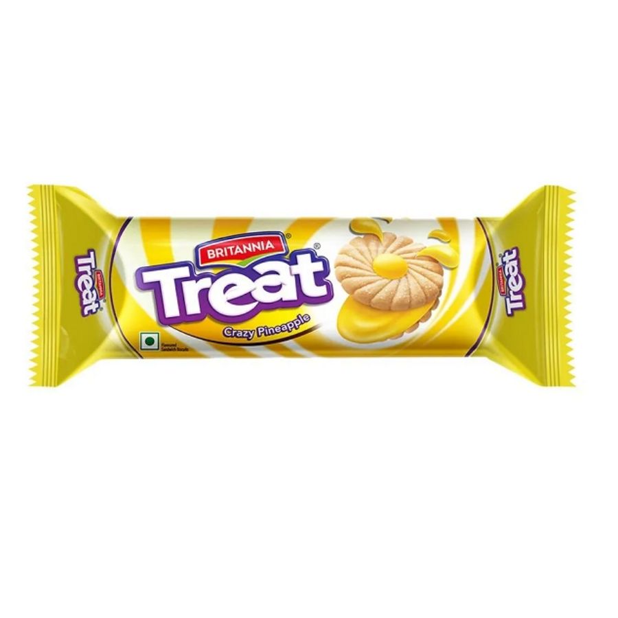 Wholesale Britannia Cream Treat Pineapple 3.5 Oz- Bulk