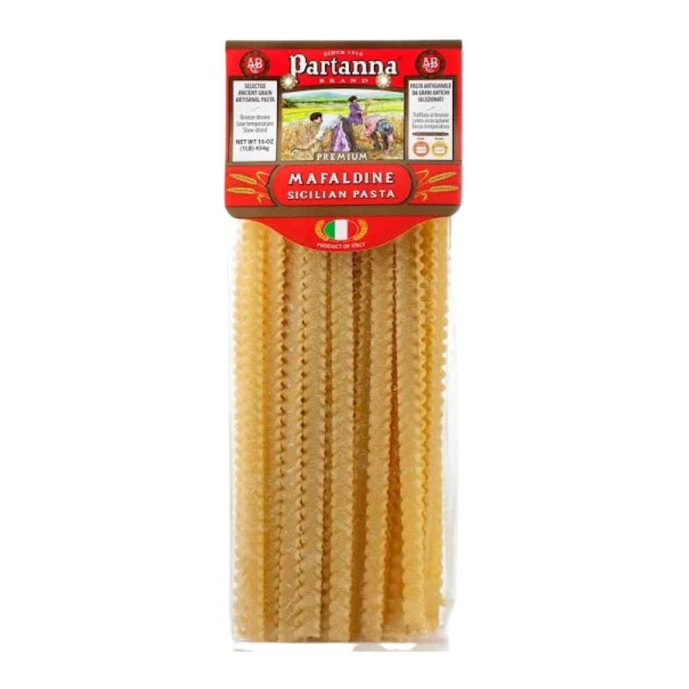 Wholesale Partanna Sicilian Mafaldine Pasta | 1 lb- Bulk