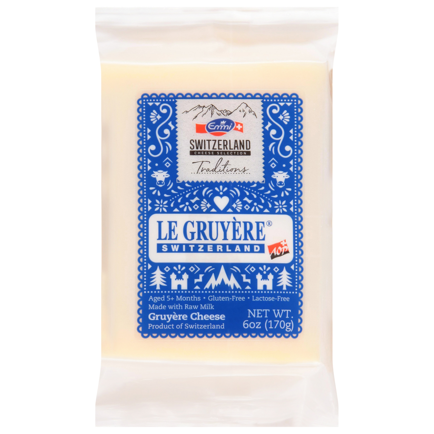 Wholesale Swiss Gruyere Exact Weight 8Oz- Bulk