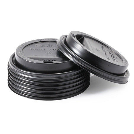 Wholesale Solo Case Black Travel Lid For 10-24Oz Hot Cup- Bulk