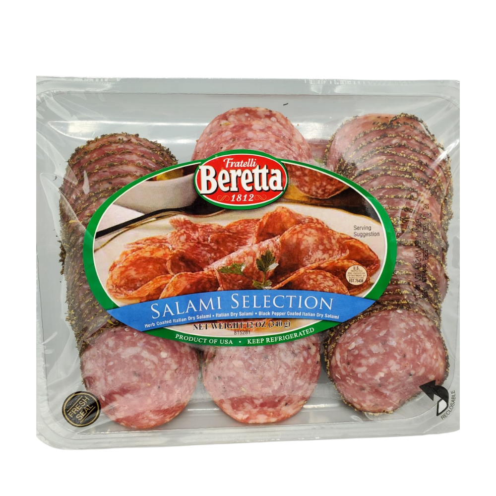 Wholesale Beretta Sliced Salami Variety Selection | 12 oz- Bulk