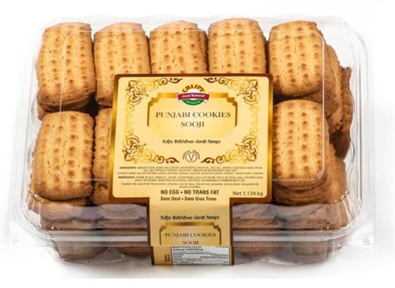 Wholesale Crispy Suji Cookie 2.5lb- Bulk