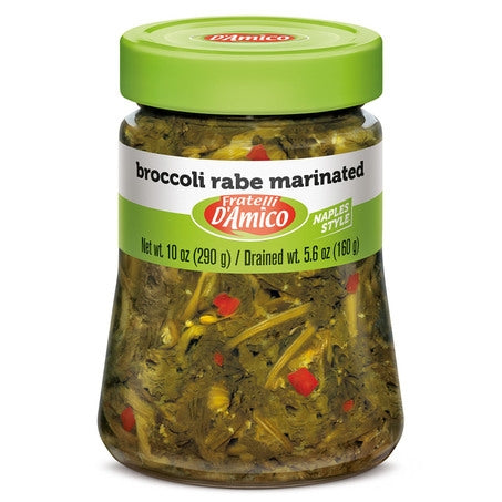 Wholesale D'Amico Napoletana Marinated Broccoli Rabe | 10.23 oz (290g)- Bulk