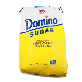 Wholesale Domino Granulated Sugar 25lb- Bulk