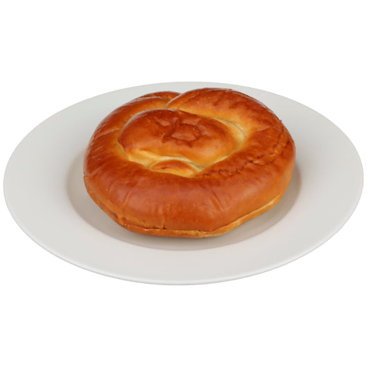 Wholesale Bavarian Baker Case Sliced Giant Pretzel Roll- Bulk
