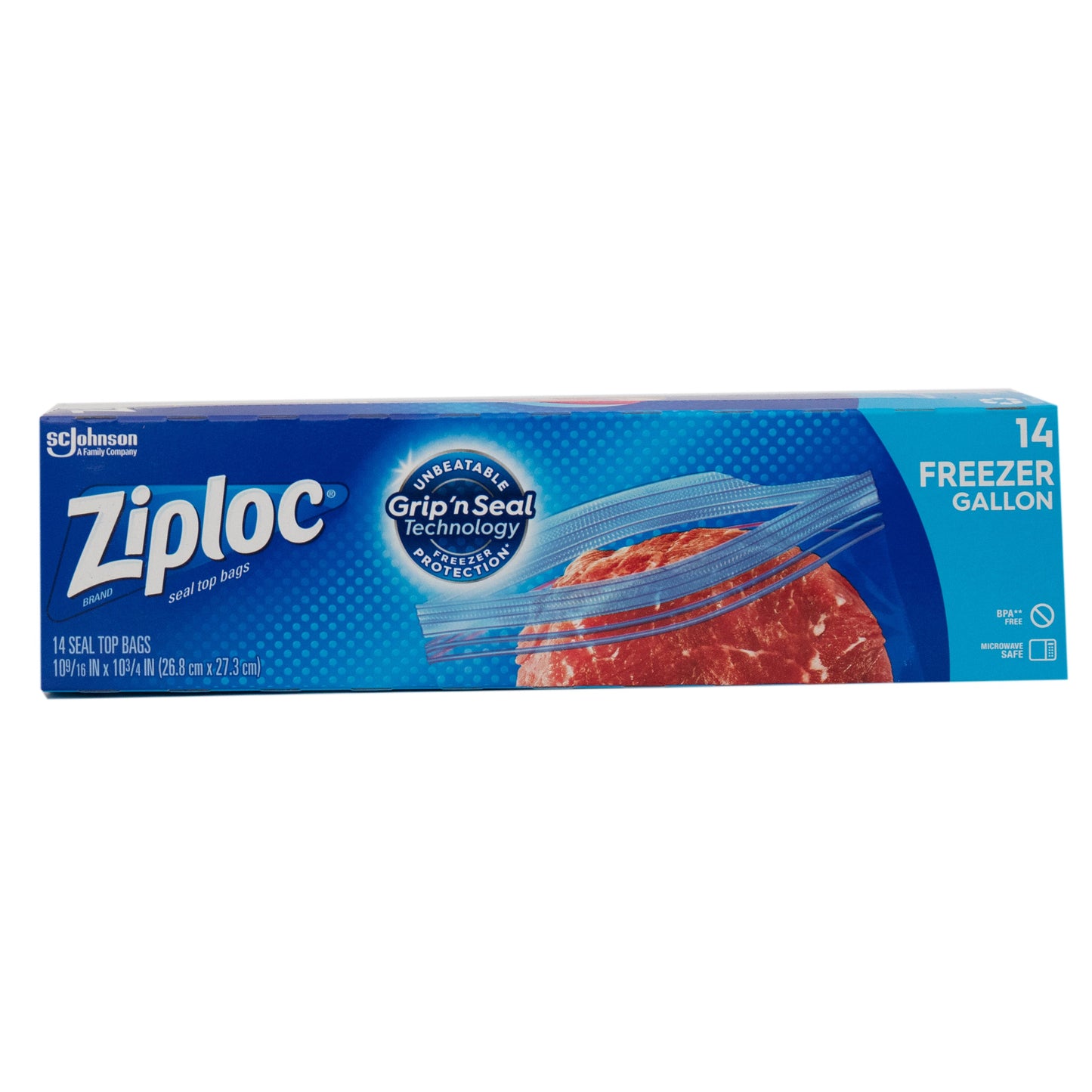 Wholesale Ziploc Gallon Storage Bag 2.7 Ml- Bulk