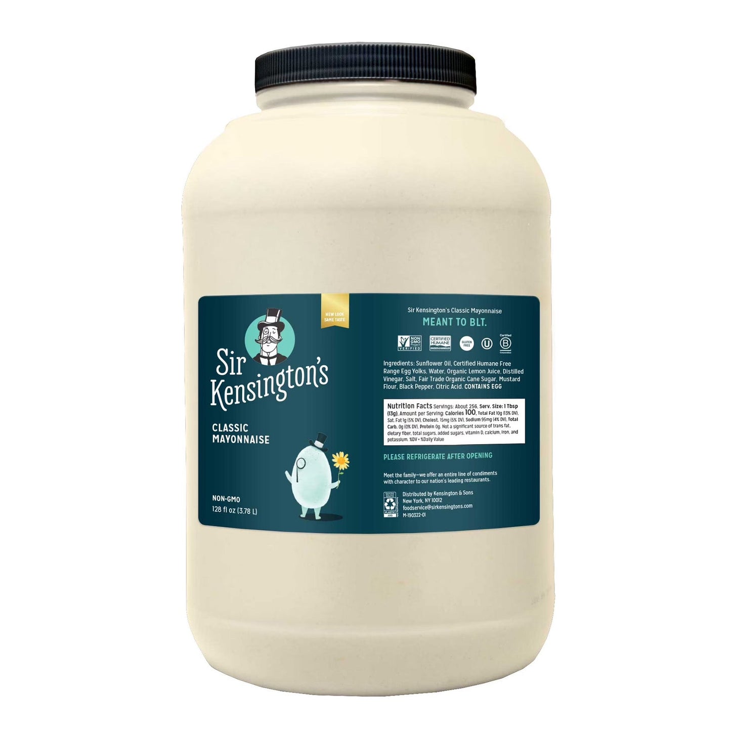 Wholesale Sir Kensington's Sir Kensington's Classic Mayonnaise 128oz- Bulk