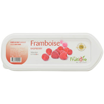 Wholesale La Fruitiere Raspberry Puree 1kg- Bulk