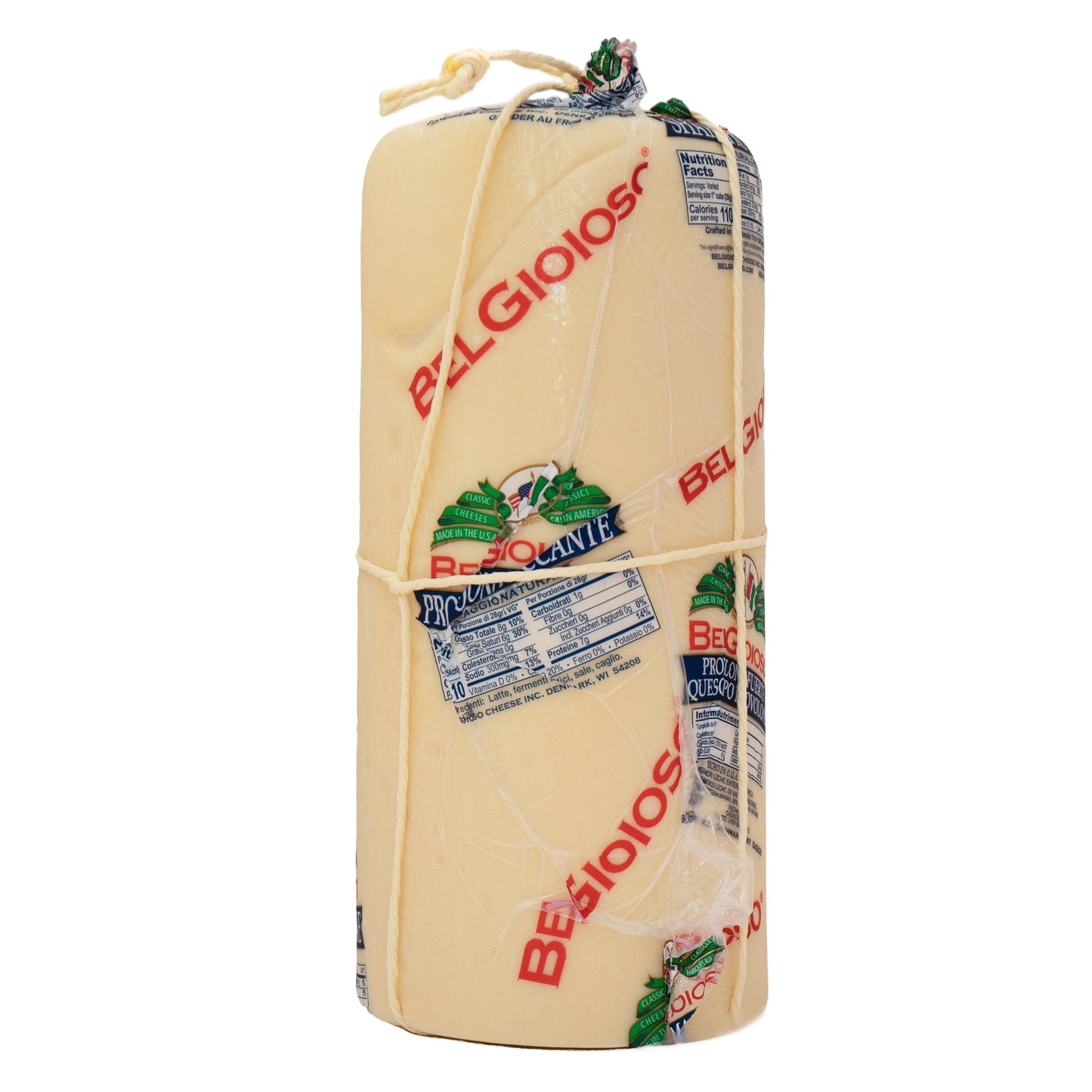 Wholesale Belgioioso Italian Provolone Cheese 15lb- Bulk
