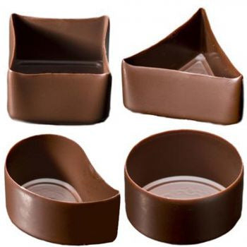 Wholesale Callebaut Mona Lisa Dark Chocolate Cup - Assorted- Bulk