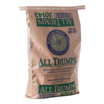Wholesale General Mills All Trumps Unbleached Flour 50lb- Bulk