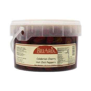 Wholesale BelAria Mini Cherry Peppers From Calabria 2kg- Bulk