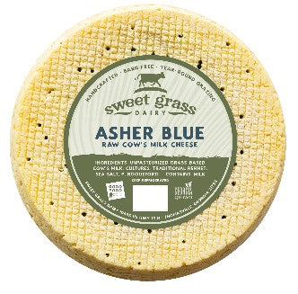 Wholesale Sweet Grass Dairy Asher Blue Cheese Blue Cheese 6lb- Bulk