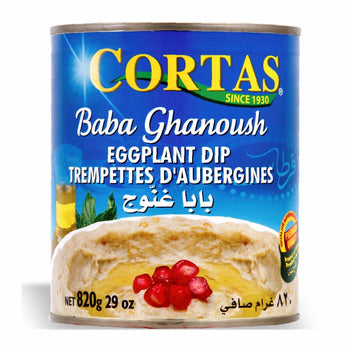 Wholesale Cortas Baba Ghanoush Eggplant Dip 30oz- Bulk