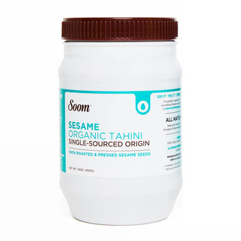 Wholesale Soom Foods Tahini 1lb- Bulk