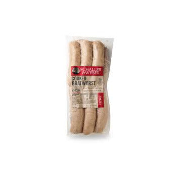 Wholesale Schaller & Weber Cooked Bratwurst 6-1 10lb- Bulk