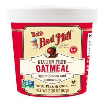 Wholesale Bob's Red Mill Apple Cinnamon Oatmeal Cups 47oz- Bulk