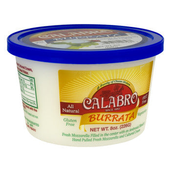 Wholesale Calabro Burrata 2oz Cheese Ball 8oz- Bulk