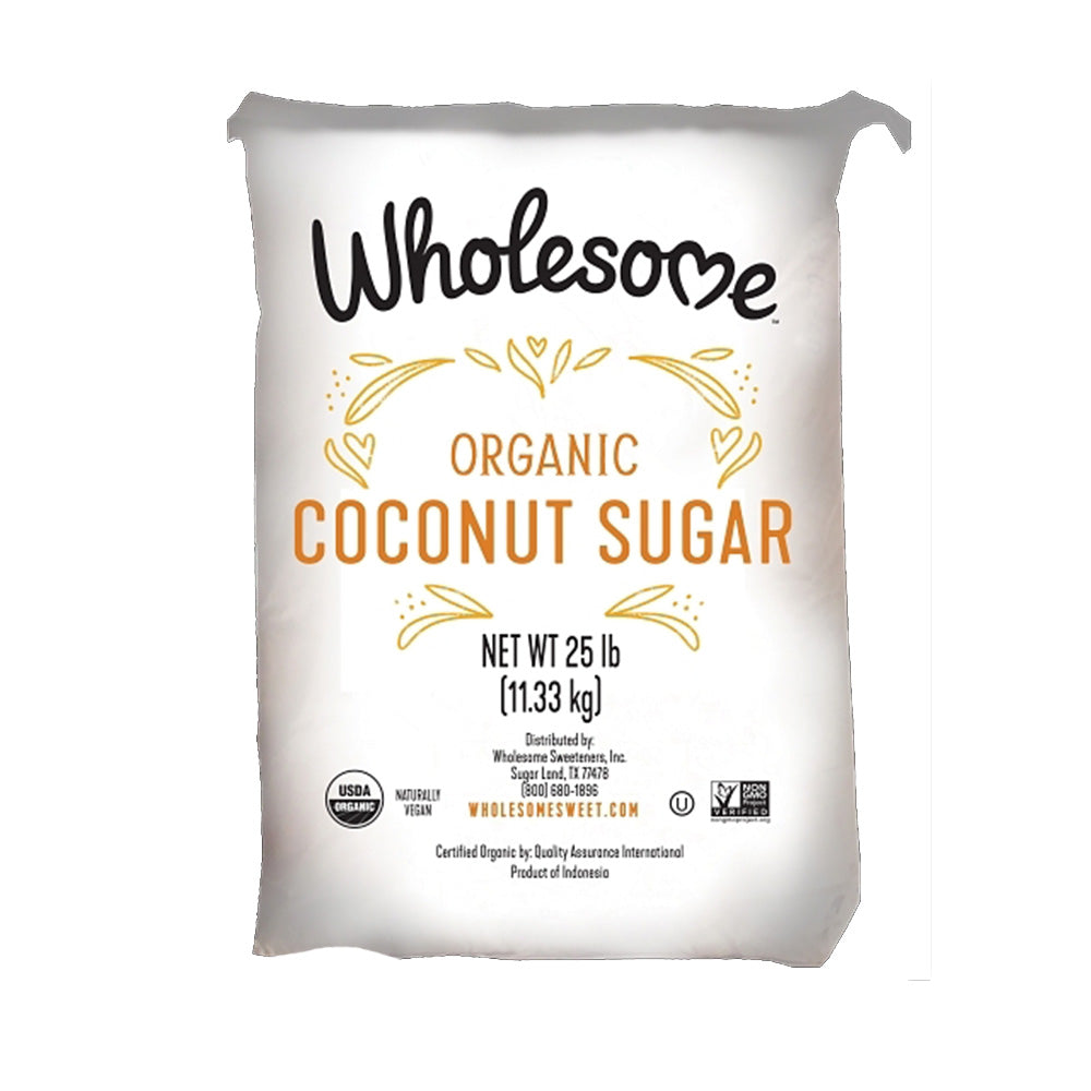 Wholesale Wholesome Sweeteners Non Gmo Organic Coconut Palm Sugar 25lb- Bulk