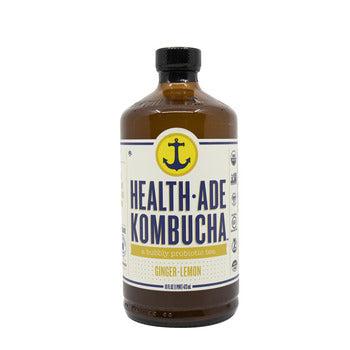 Wholesale Health-Ade Ginger Lemon Kombucha 16oz- Bulk