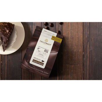 Wholesale Callebaut Dark 54.5% Chocolate 811 2.5kg- Bulk