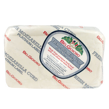 Wholesale Belgioioso Platnium Mozzarella Curd 20lb- Bulk