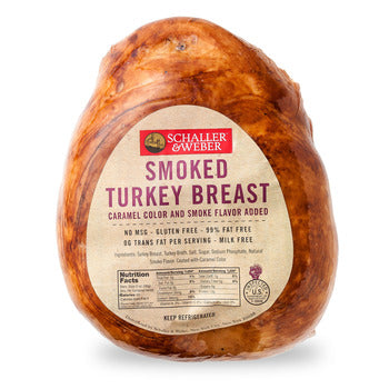 Wholesale Schaller & Weber Smoked Turkey Breast 8lb- Bulk