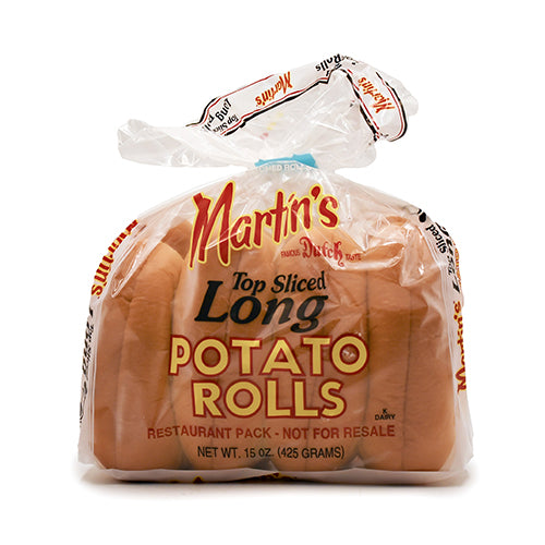 Wholesale Martin's Martin's Top Slice Long Bun- Bulk