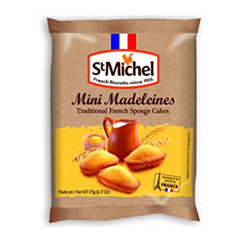 Wholesale St Michel St Michel Chocolate Marbled Madeleines- Bulk