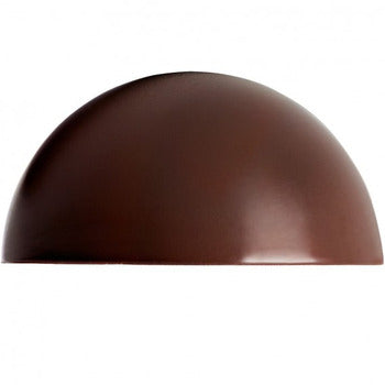 Wholesale Mona Lisa Dark Chocolate Shell Dome- Bulk