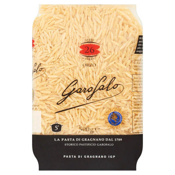 Wholesale Pasta Garofalo Dried Orzo 1lb- Bulk