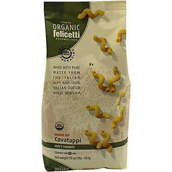 Wholesale Felicetti Organic White Cavatappi Pasta- Bulk