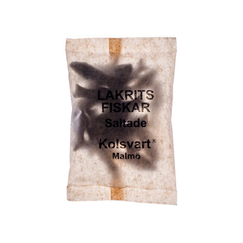 Wholesale Kolsvart Salty Licorice Fish 4.2oz- Bulk