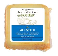 Wholesale Naturally Good Muenster Bar Kosher 8 Oz- Bulk