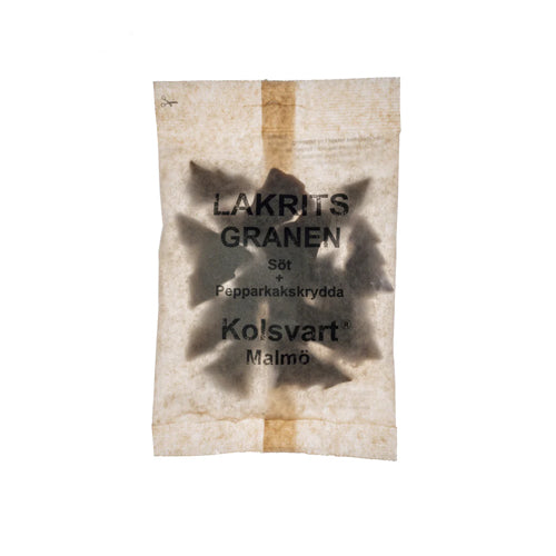 Wholesale Kolsvart Sweet Ginger Swedish Licorice 4.2oz- Bulk