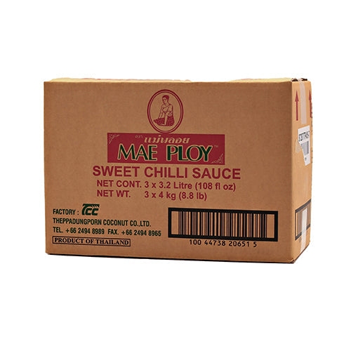 Wholesale Mae Ploy Sweet Chili Sauce for Chicken 108oz- Bulk