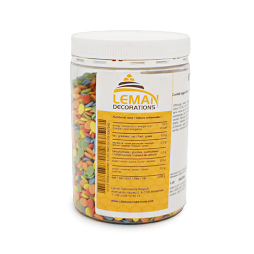 Wholesale Leman Multi-Color Mini Egg Sprinkles- Bulk