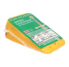 Wholesale Excalibur Double Glouster With Onion And Chives Wedge 10 Lb- Bulk