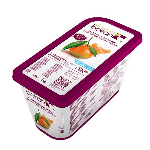 Wholesale Boiron Fruit Puree 100%: Clementine From Corsica 1kg- Bulk