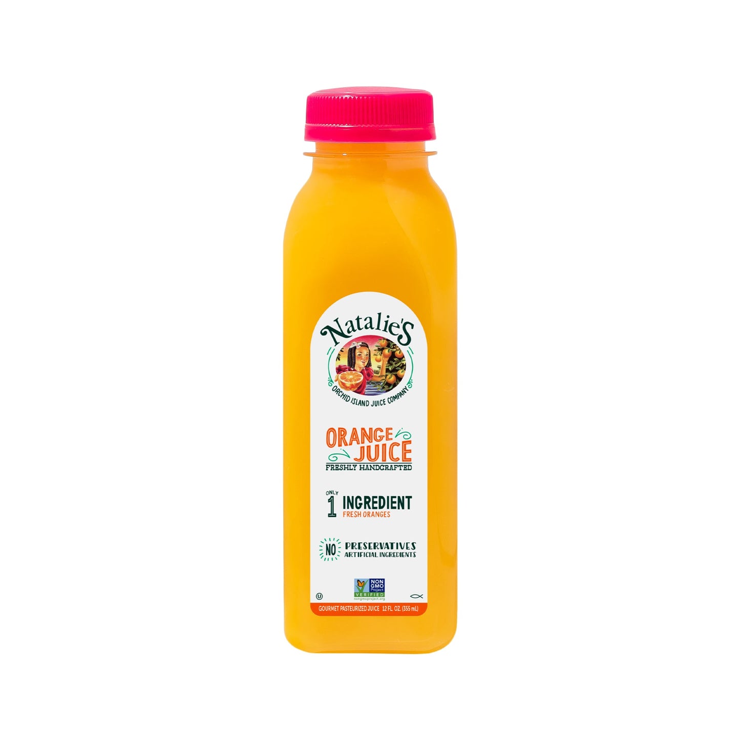 Wholesale Natalie's Orchid Island Juice Orange 12oz- Bulk